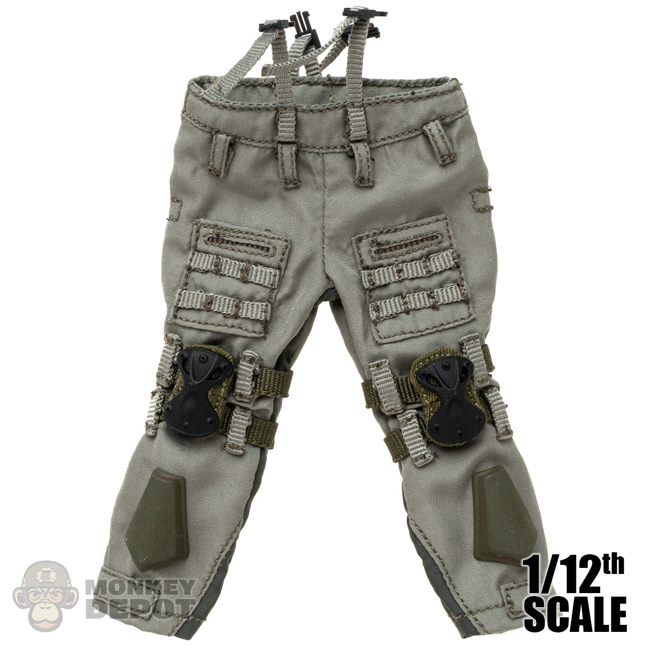 Monkey Depot - Pants: Hasuki 1/12 Tactical Pants w/ Armor
