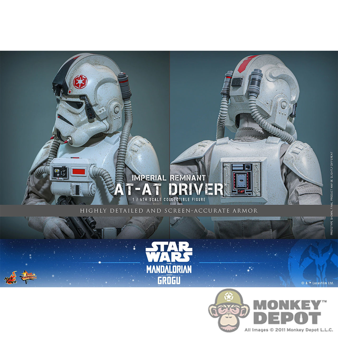 Monkey Depot - Hot Toys Imperial Remnant AT-AT Driver (MMS845)