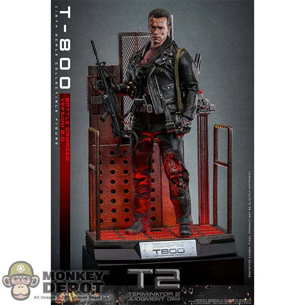 Monkey Depot - Hot Toys T-800 (Battle Damaged Version 2.0) (DX46)
