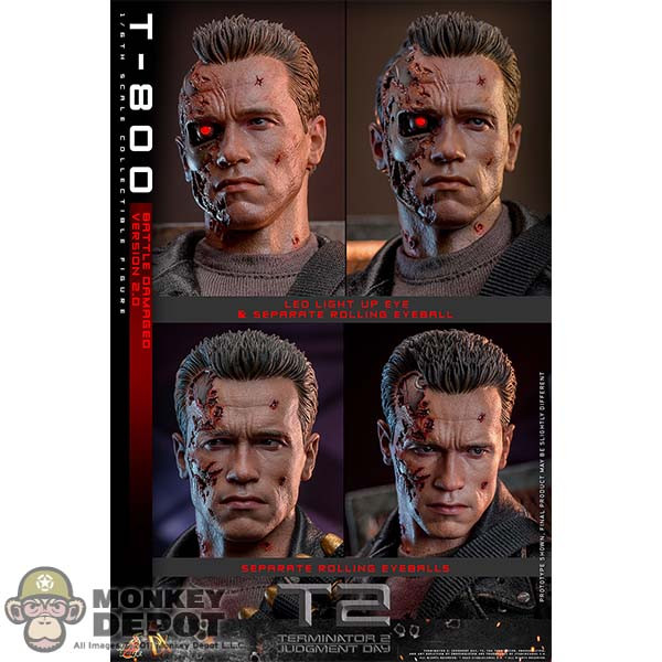 Monkey Depot - Hot Toys T-800 (Battle Damaged Version 2.0) (DX46)