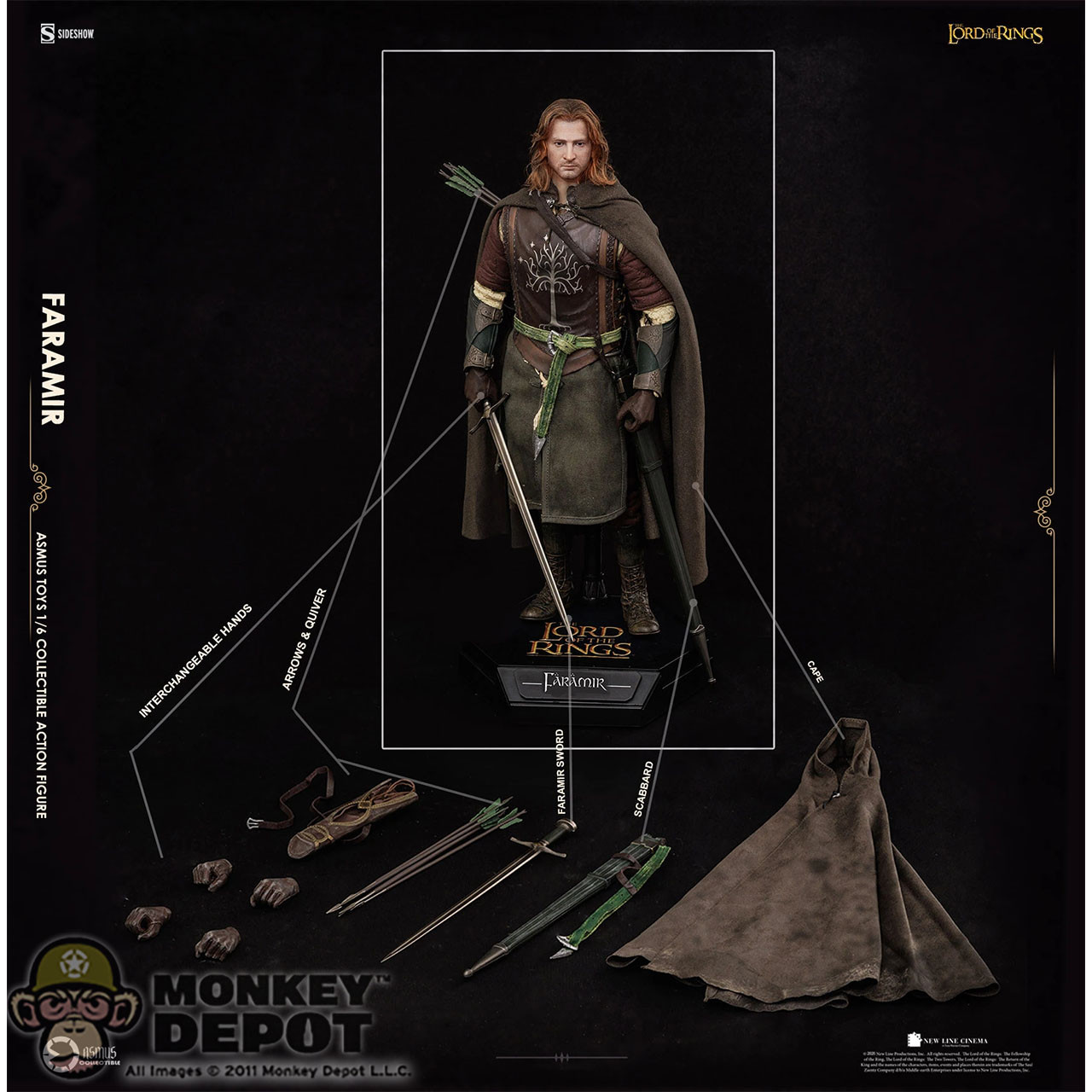 Monkey Depot - Asmus Toys Faramir (LOTR036)