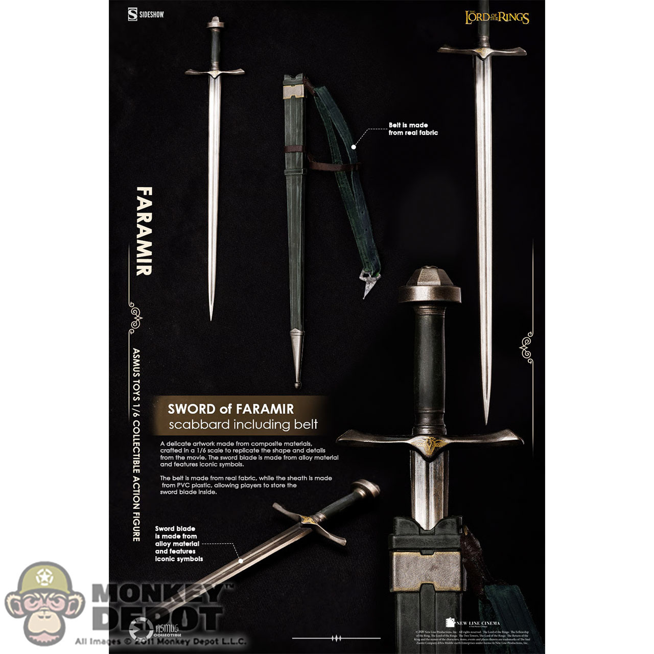 Monkey Depot - Asmus Toys Faramir (LOTR036)