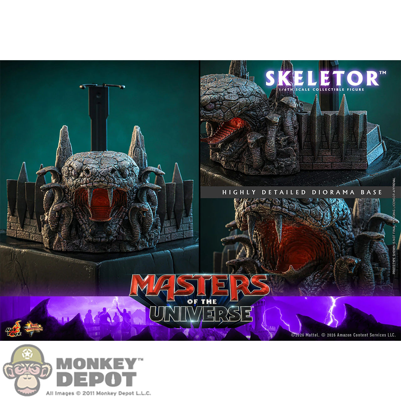 Monkey Depot - Hot Toys Skeletor (MMS889)