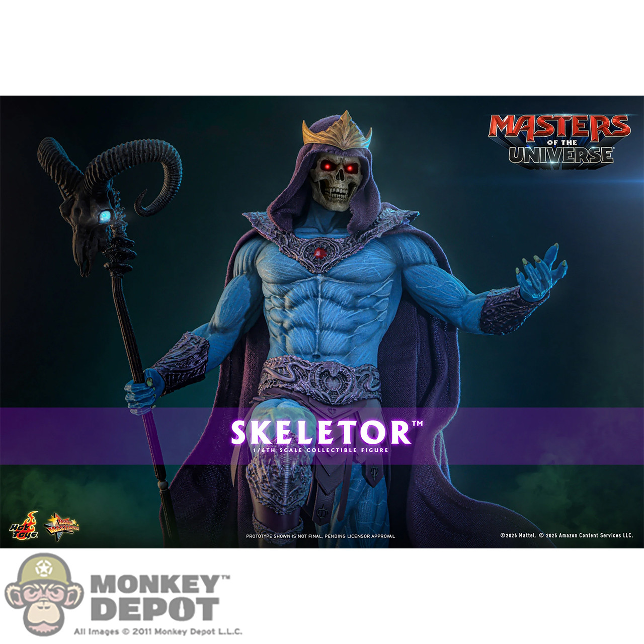 Monkey Depot - Hot Toys Skeletor (MMS889)