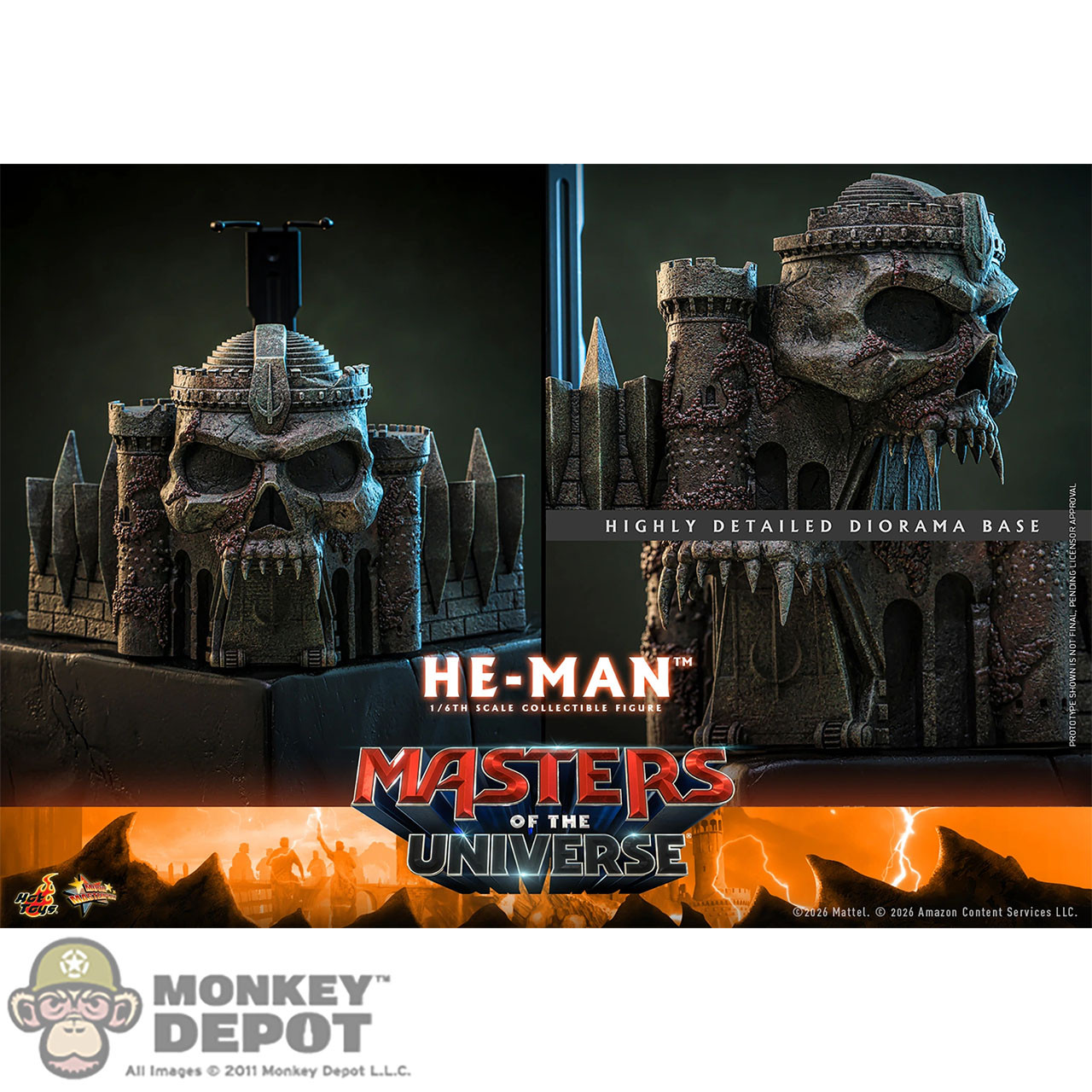 Monkey Depot - Hot Toys He-Man (MMS888)