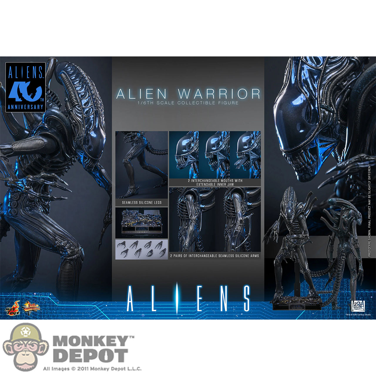 Monkey Depot - Hot Toys Alien Warrior (MMS898)