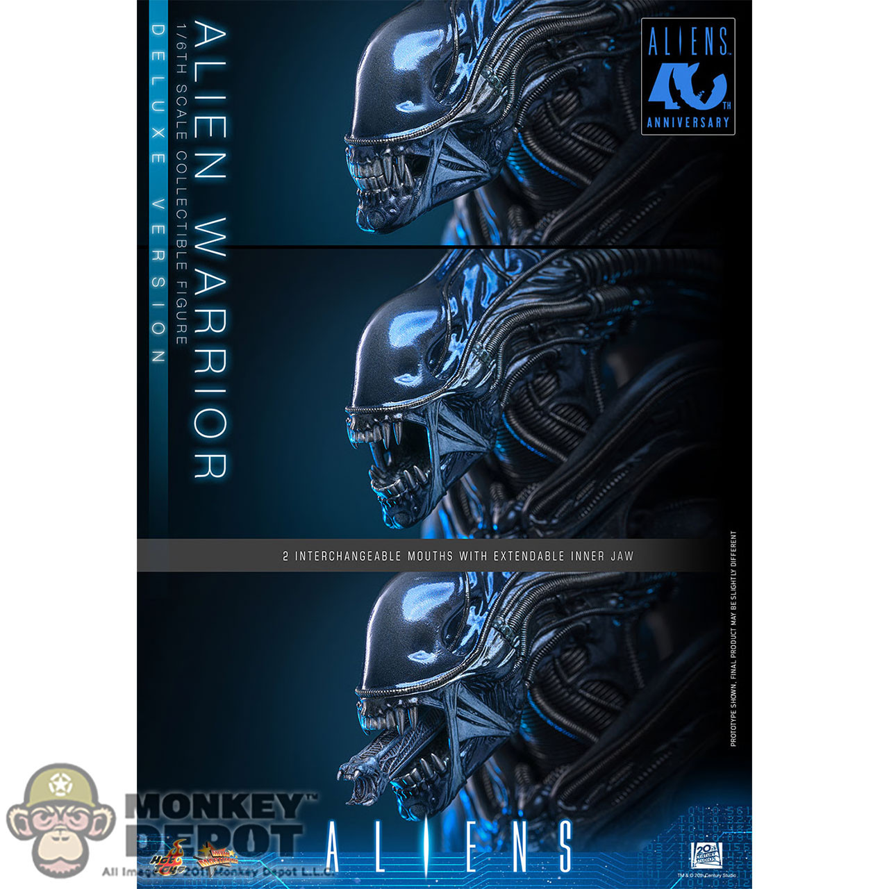 Monkey Depot - Hot Toys Alien Warrior (Deluxe Version) (MMS899)