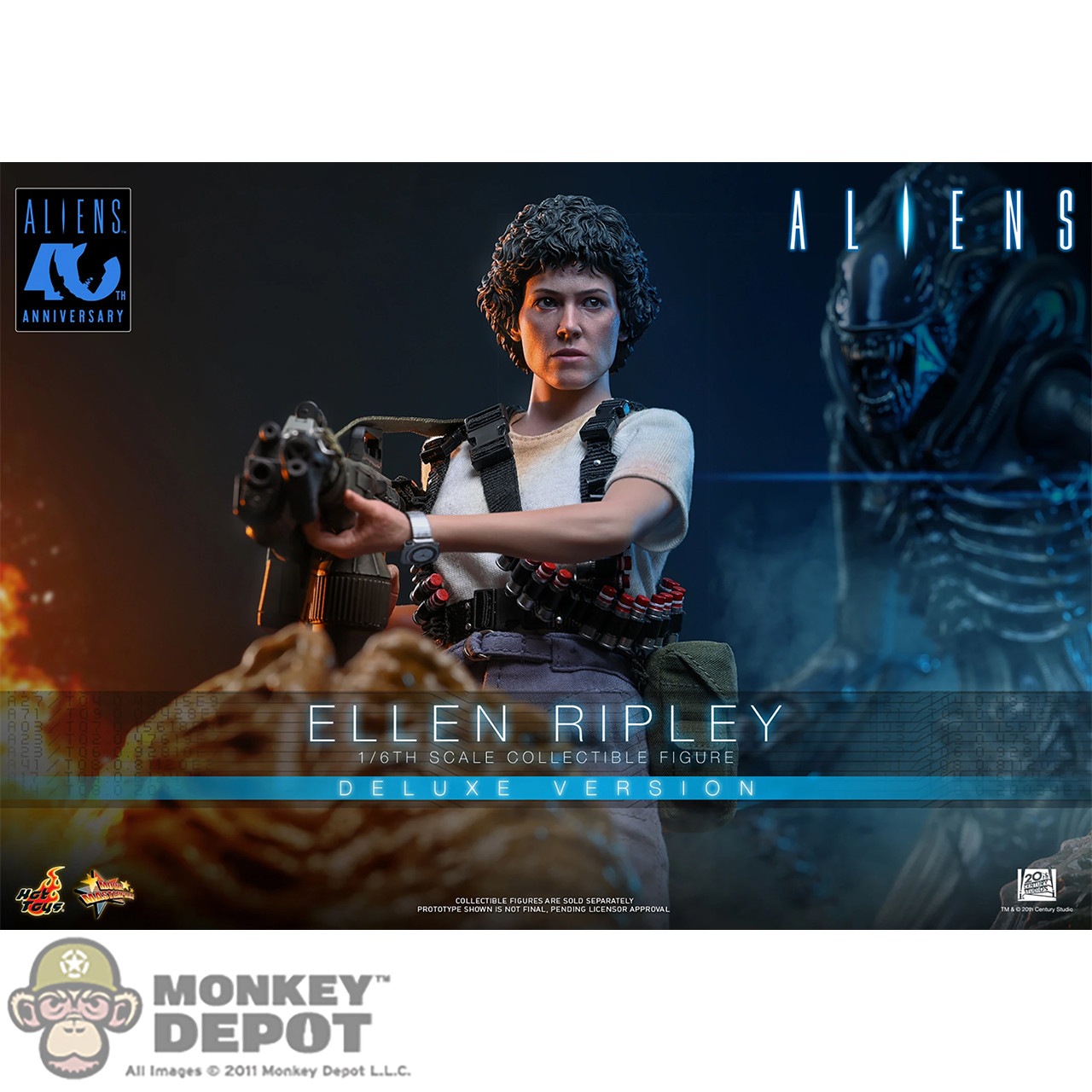 Monkey Depot - Hot Toys Ellen Ripley (Deluxe Version) (MMS895)
