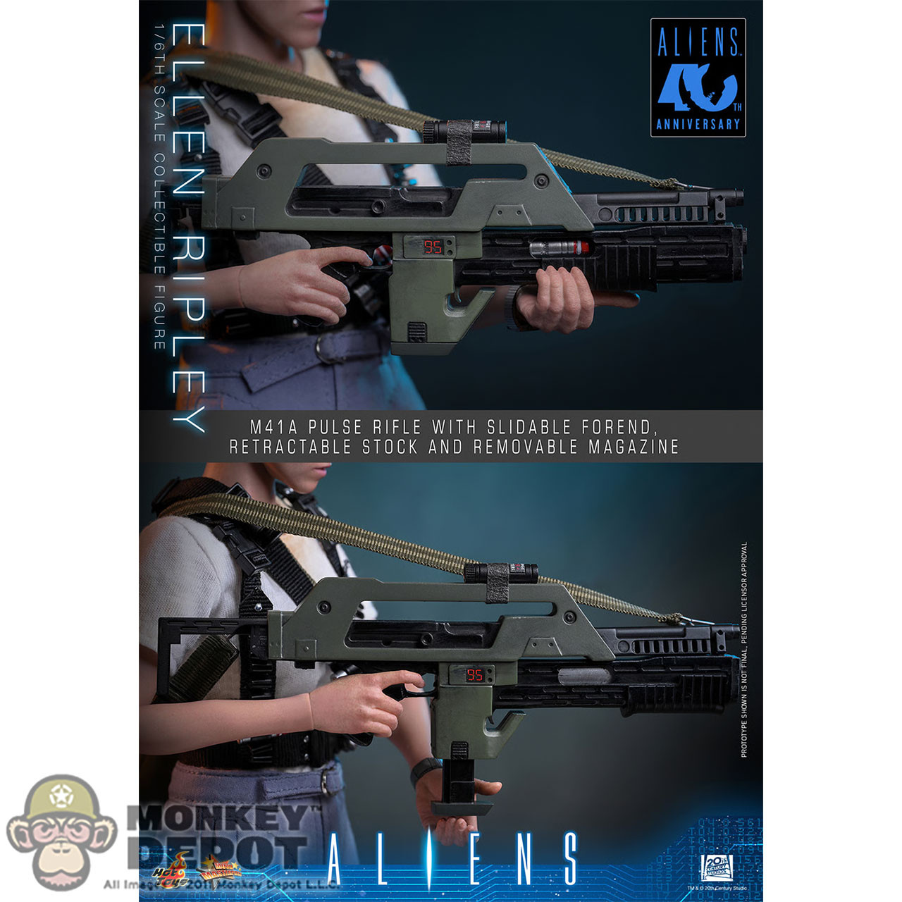 Monkey Depot - Hot Toys Ellen Ripley (MMS894)