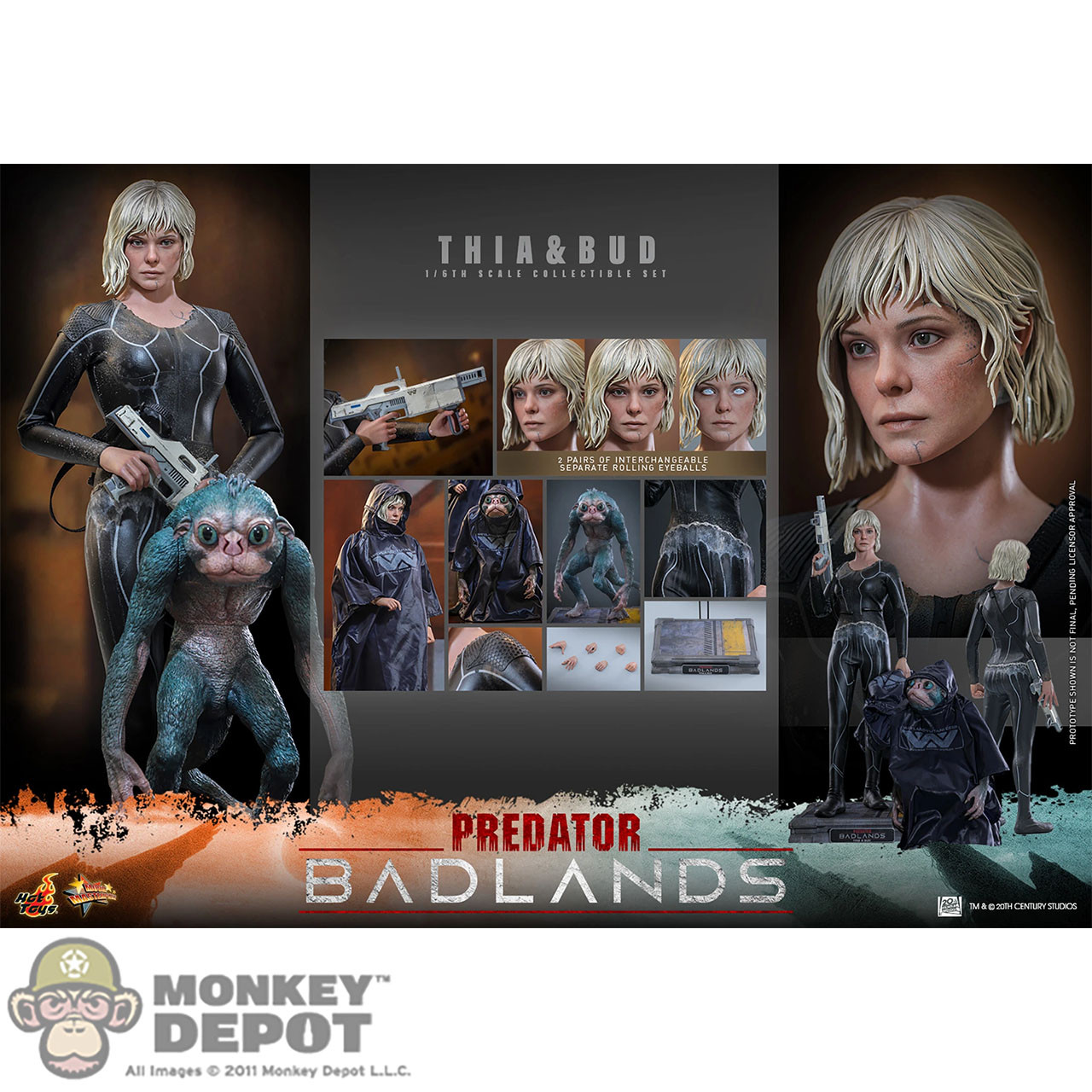 Monkey Depot - Hot Toys Thia and Bud (MMS900)