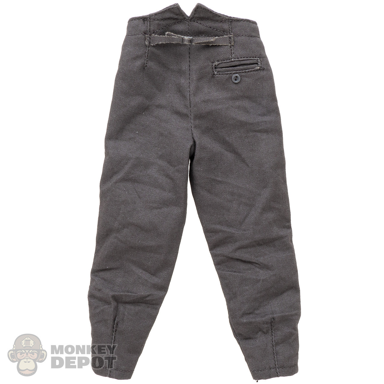 パンツ WWII Model11.5ozBlackDenimPants Monkey Depot - Pants: DiD WWII German Trousers