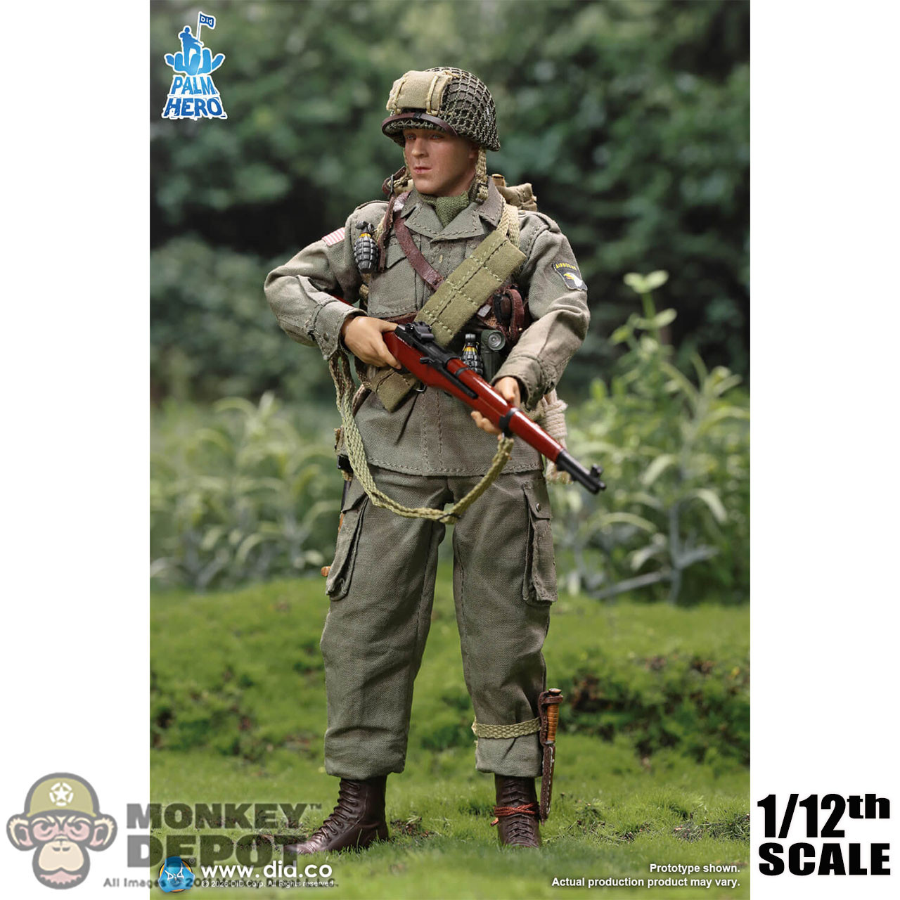 Monkey Depot - DiD 1/12 WWII U.S. Army 101st Airborne Division