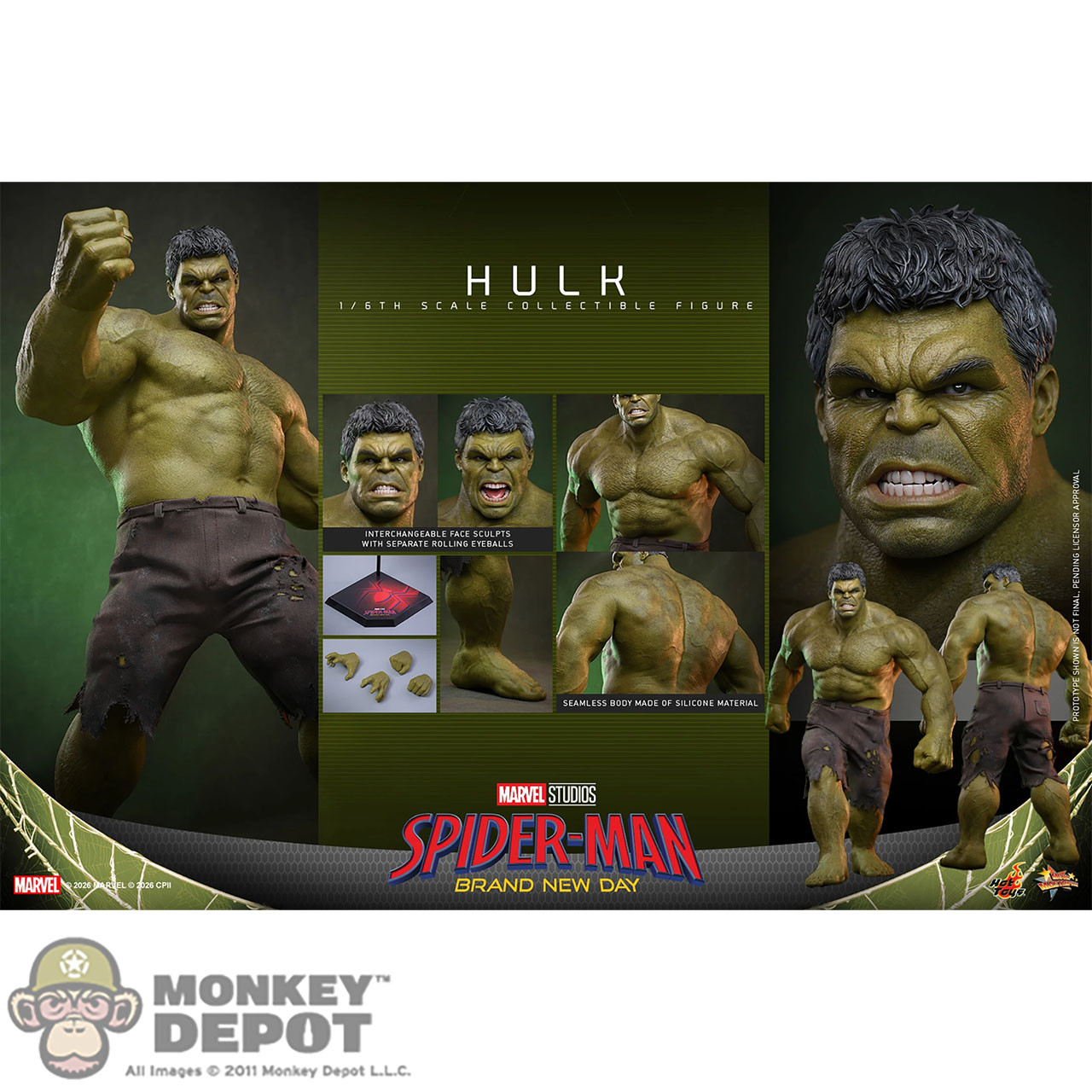 Monkey Depot - Hot Toys Hulk (MMS905)