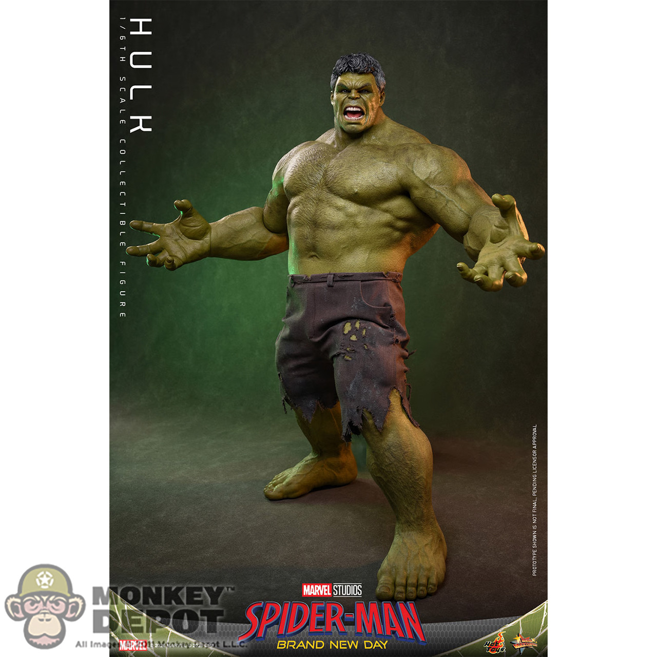 特撮 HOT TOYS DELUXE COLLECTIBLE SET HULK Hulk Deluxe by Hot Toys