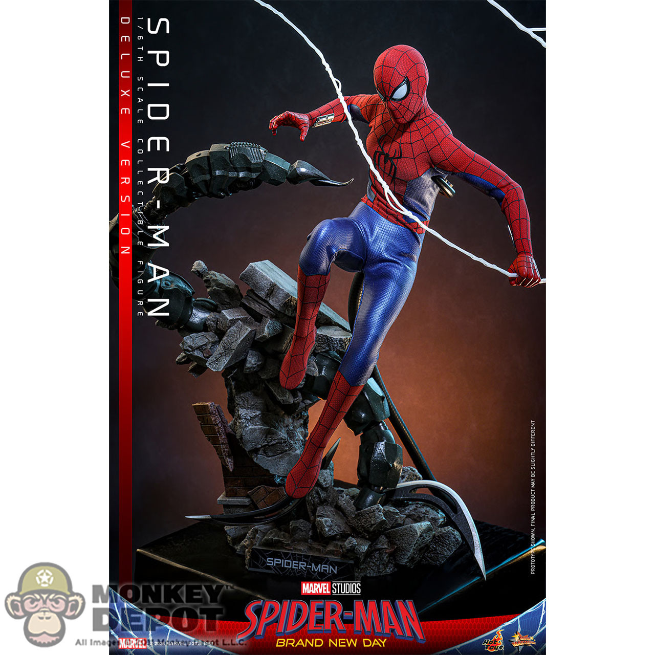 Monkey Depot - Hot Toys Spider-Man (Deluxe)(MMS893)