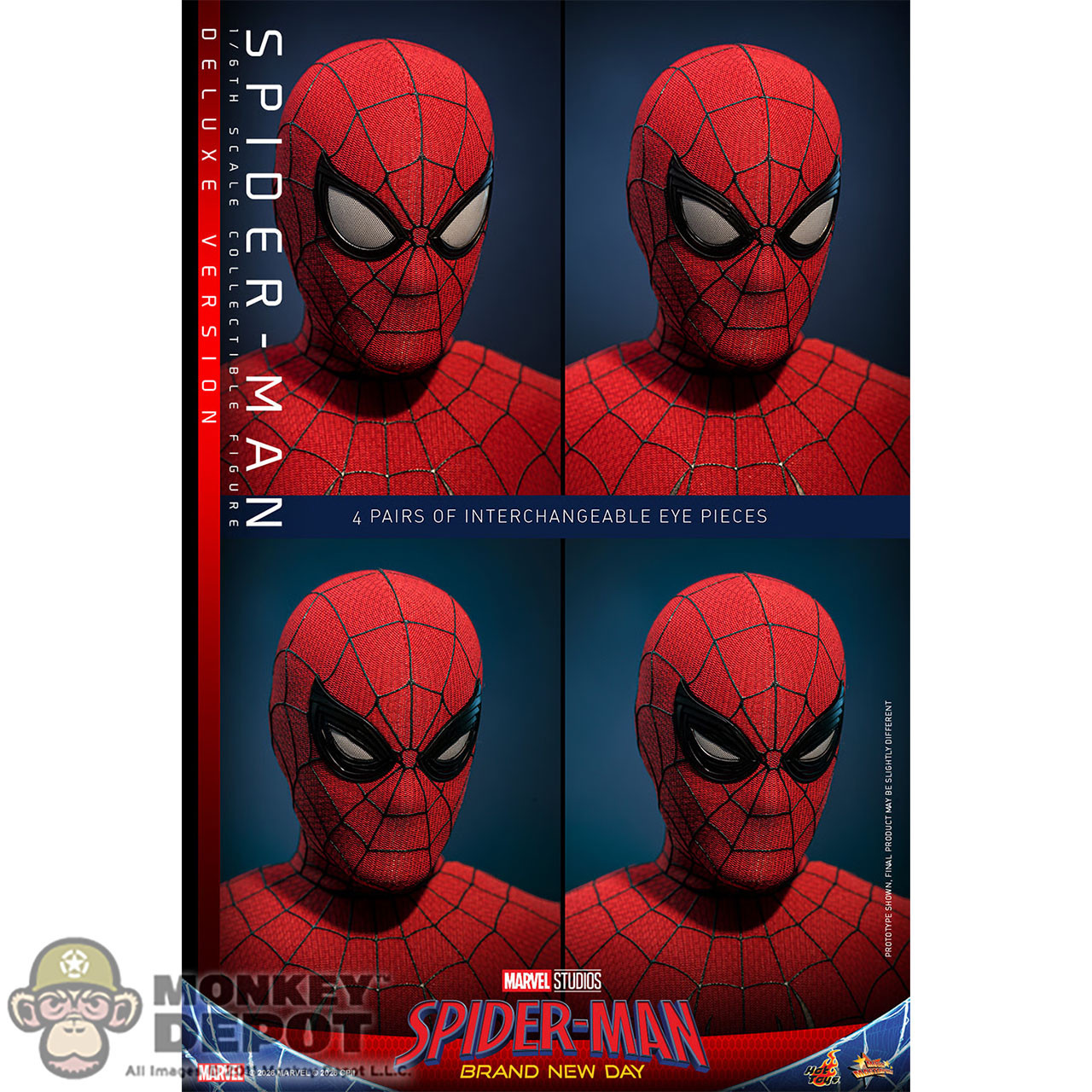 Monkey Depot - Hot Toys Spider-Man (Deluxe)(MMS893)