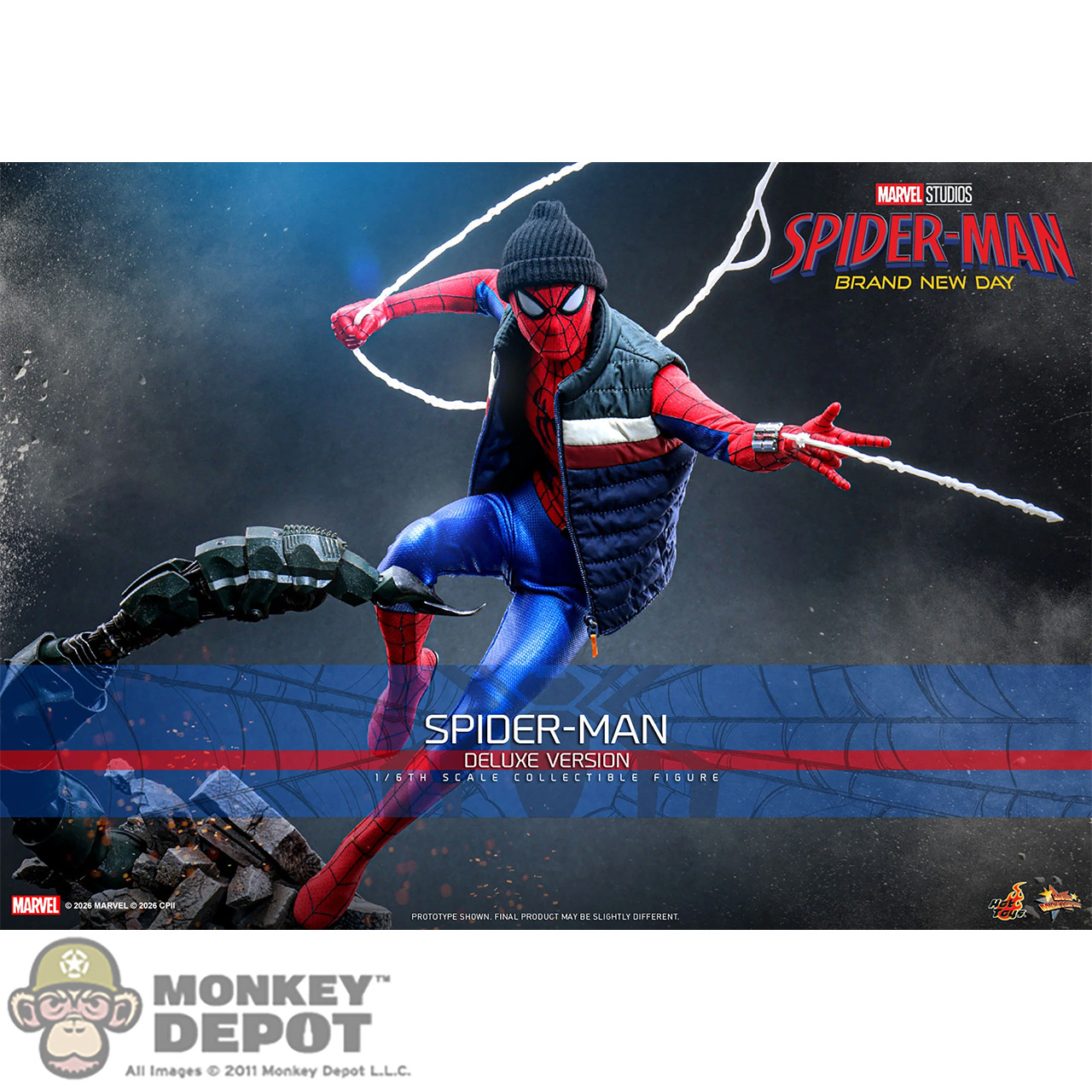 Monkey Depot - Hot Toys Spider-Man (Deluxe)(MMS893)