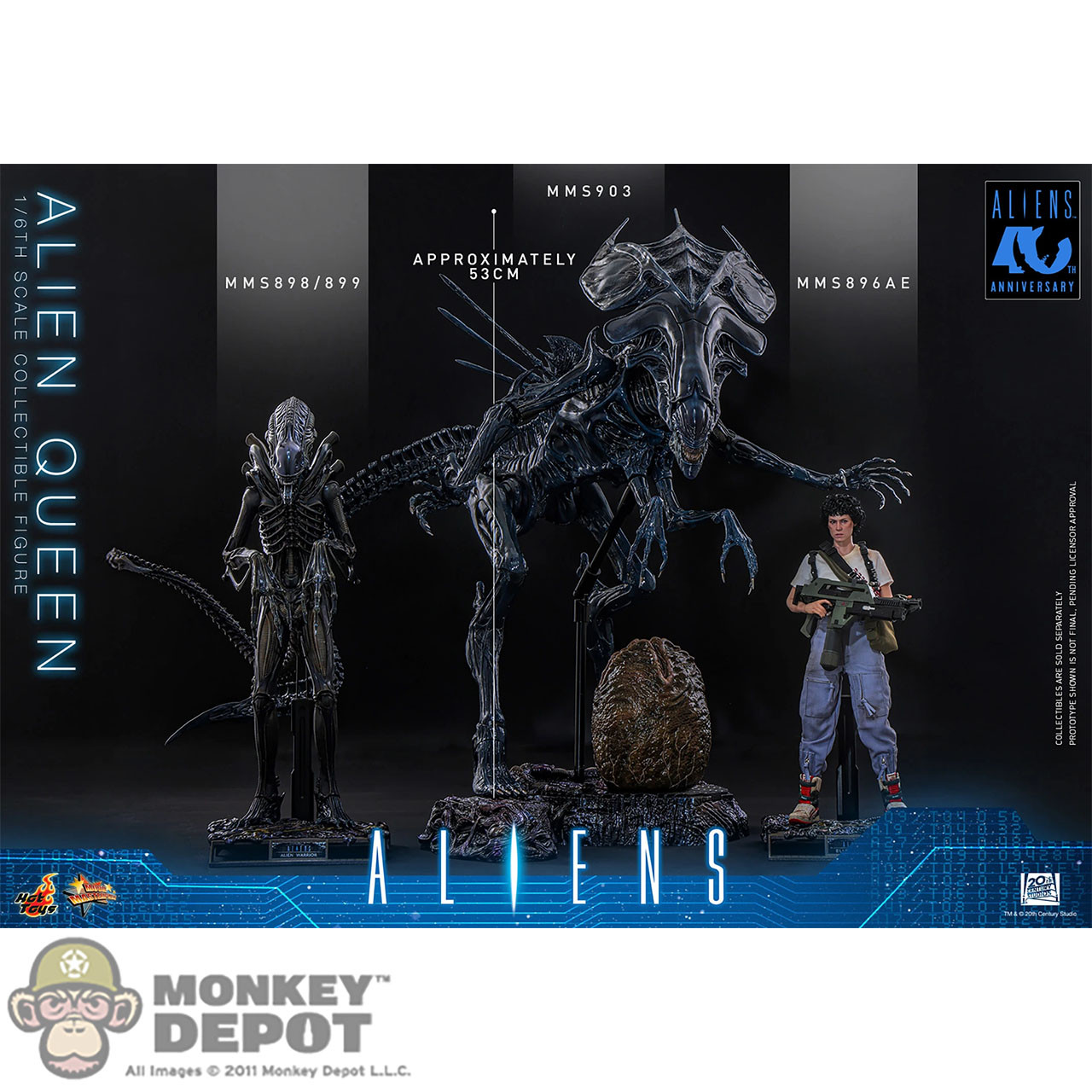 Monkey Depot - Hot Toys Alien Queen (MMS903)