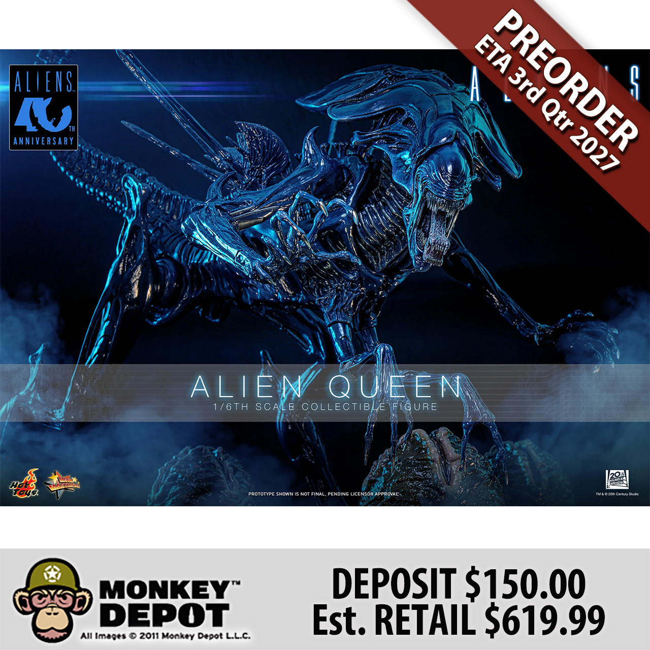 Monkey Depot - Hot Toys Alien Queen (MMS903)
