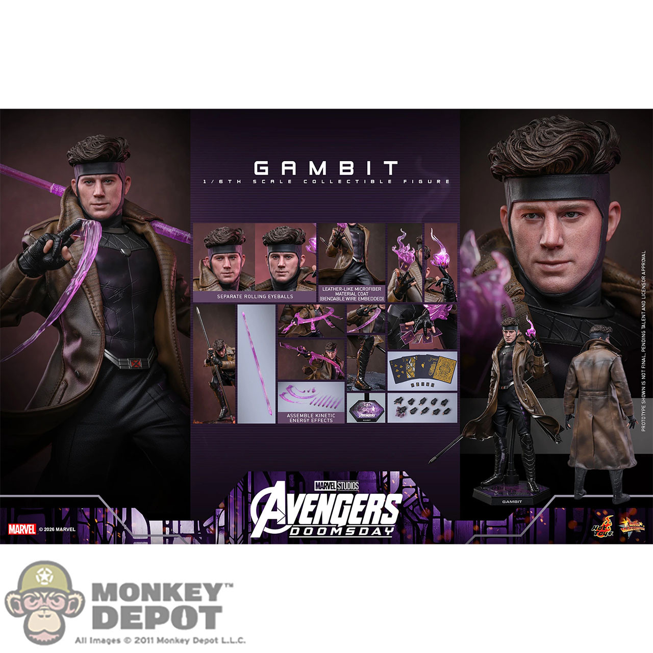 Monkey Depot - Hot Toys Gambit (MMS910)