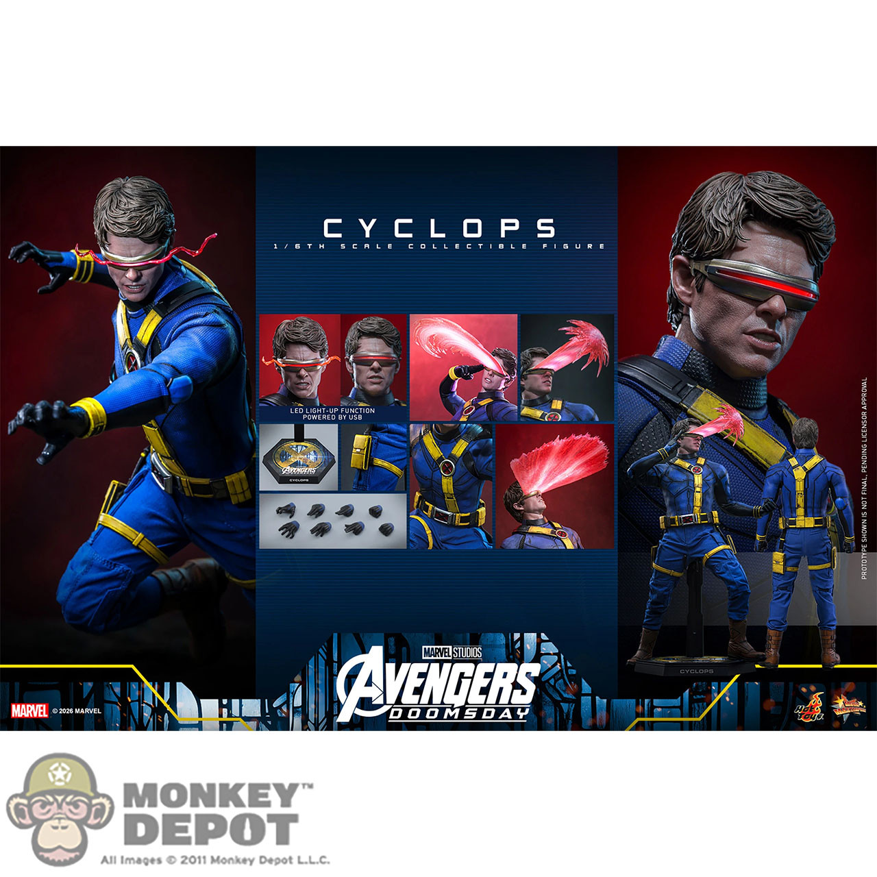 Monkey Depot - Hot Toys Cyclops (MMS908)
