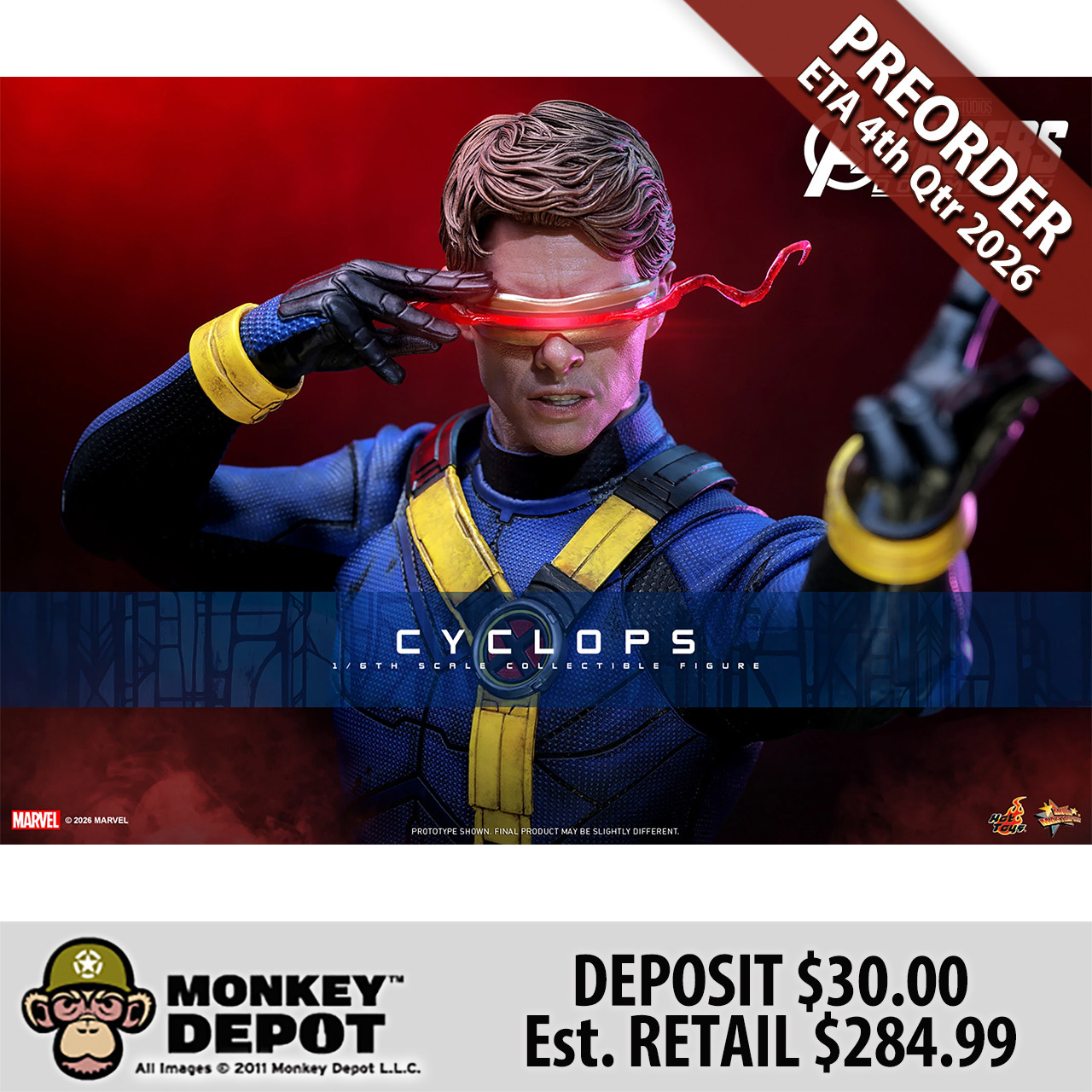 Monkey Depot - Hot Toys Cyclops (MMS908)