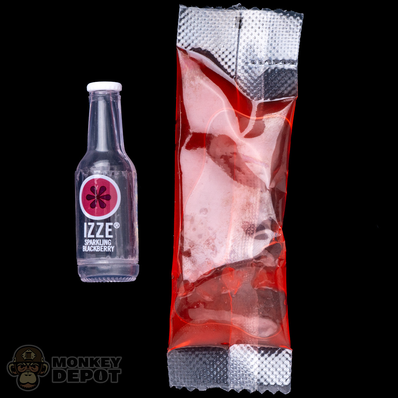 IKZ君∑(゜Д゜)① Monkey Depot - Food: Miniverse Izze Sparkling Blackberry Drink