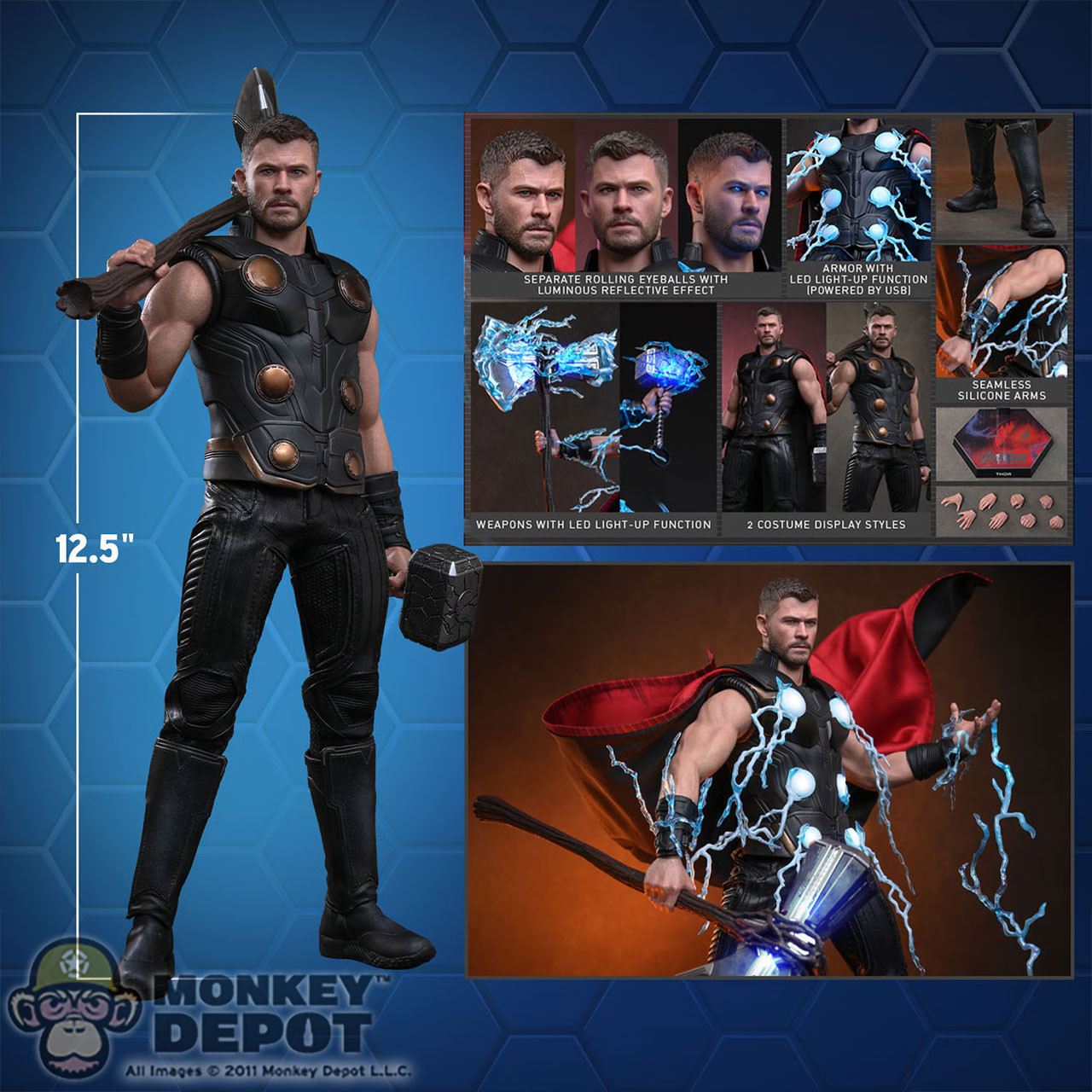 Monkey Depot - Hot Toys Thor (MMS918)