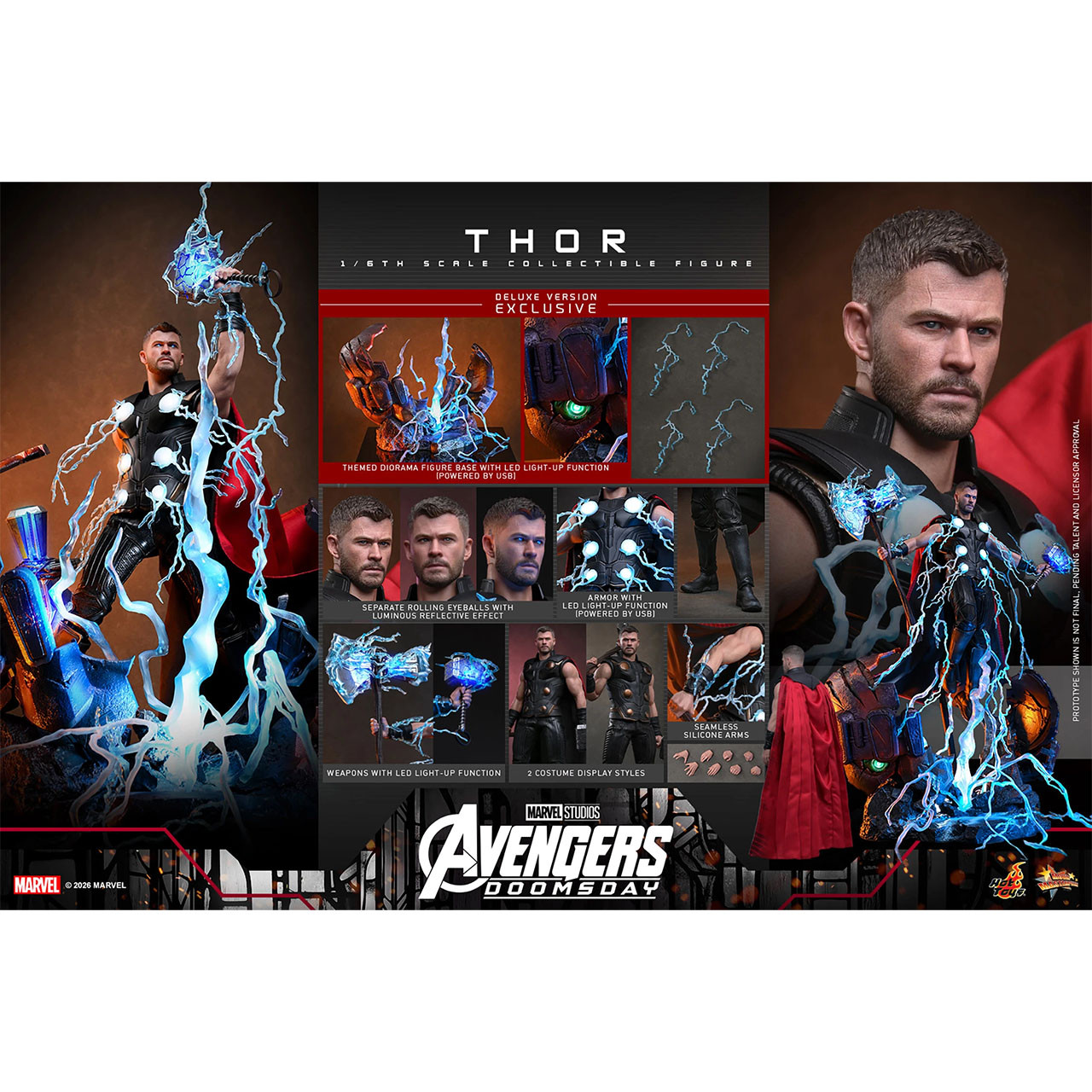 Monkey Depot - Hot Toys Thor (Deluxe Version) (MMS919)