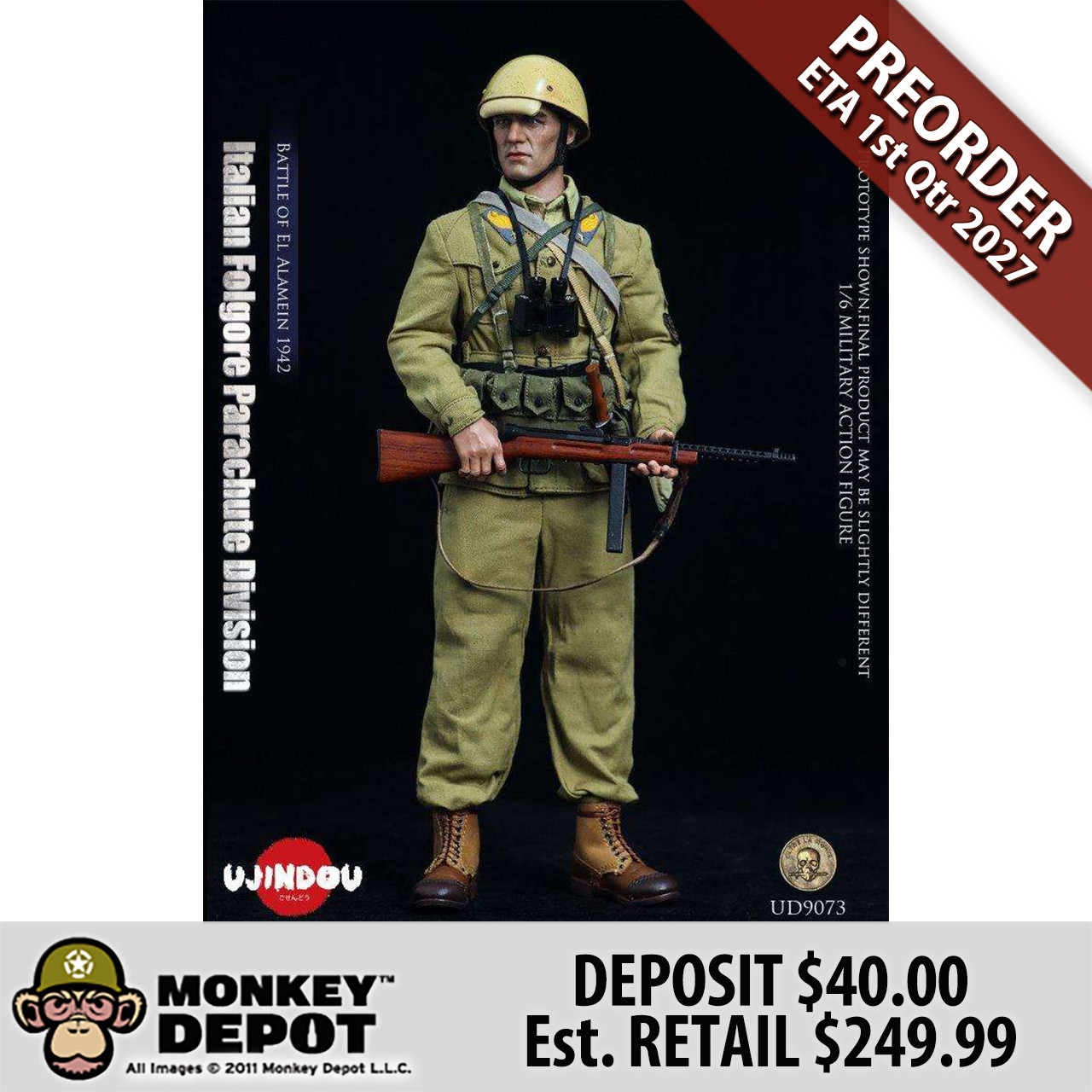 Monkey Depot - Ujindou Italian Folgore Parachute Division (UD-9073)