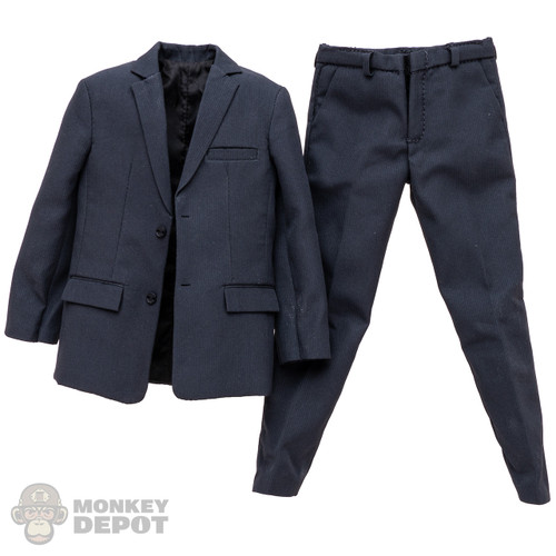 Suit: Hot Toys Grey Suit Jacket and Trousers