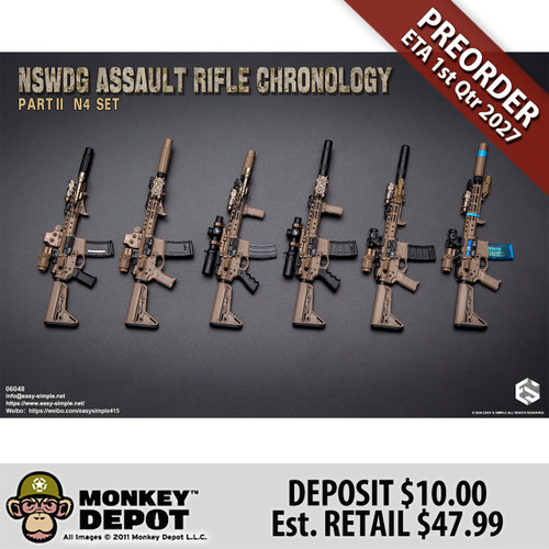 Easy Simple NSWDG Assault Rifle Chronology Part II N4 (ES-06048) - Preorder Deposit