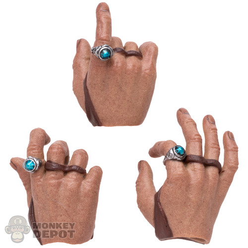 Hands: Hot Toys Jack Sparrow 3 Pc Right Hand Set