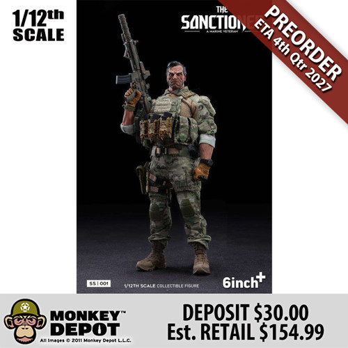 Six Inch Plus 1/12 The Sanctioner (GS-SS001) - Preorder Deposit