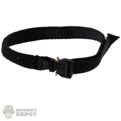 Belt: Easy & Simple Black Cobra Rigger's Belt