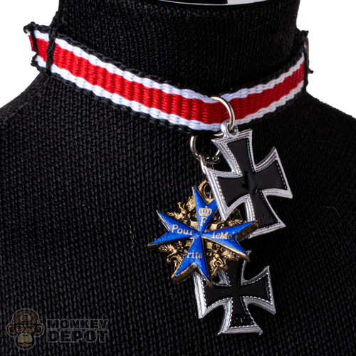 Insignia: 3R German WWII Knights Cross w/ Pour le Mérite