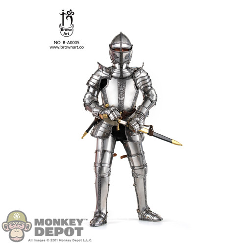 Boxed Figure: Brown Art Armor For Duke Of Saxony-Coburg (B-A0005M)