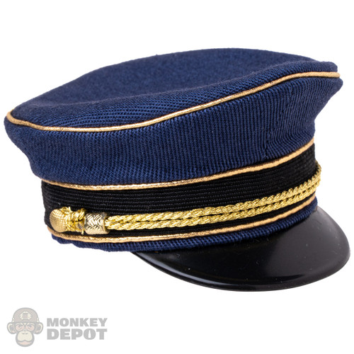 Hat: 3R German Luftwaffe Generals Dark Blue Visor Cap