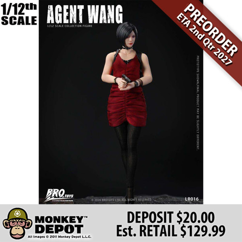 Bro Toys 1/12 Agent Wang (BRT-LR016) - Preorder Deposit