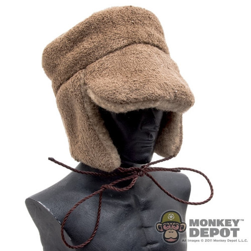 Hat: Alert Line Russian Fur Flap Cap w/Badge