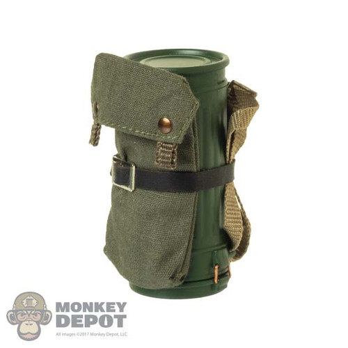 Gas Mask: Alert Line German Gas Mask Canister w/Bag + Straps