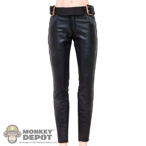 Pants: Asmus Toys Female Leather-Like Pants w/ Belt