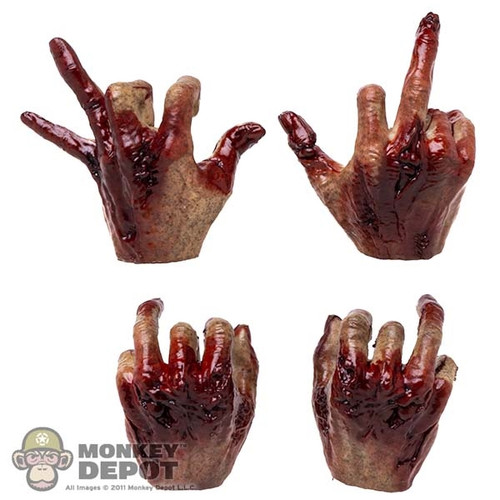 Hands: Asmus Toys Zombie Rajesh Hand Set