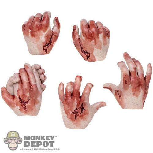 Hands: Asmus Toys Zombie Female Youth Hand Set