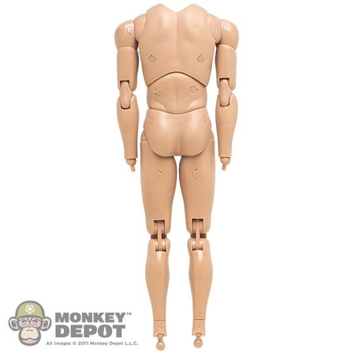 Figure: Brown Arts Base Body w/Pegs