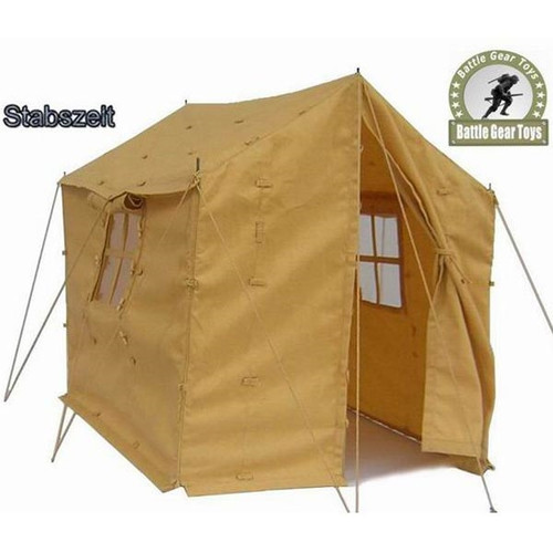Monkey Depot- Tent: Battle Gear Toys 1/6 WWII German Stabszelt