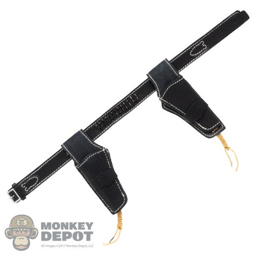 Belt: Battle Gear Western Double Rig Holster (Black)