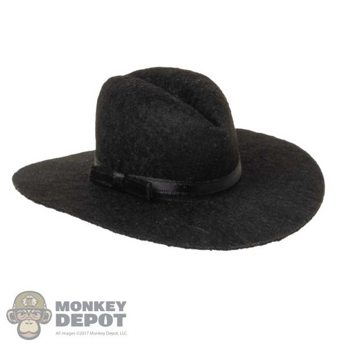 Hat: Battle Gear Toys Black Stetson