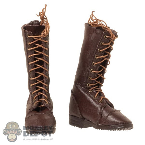 Boots: BBK Mens Tall Leather-Like Boots