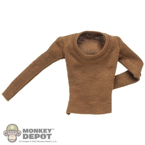 Shirt: BBK Female Brown Long Sleeve Shirt